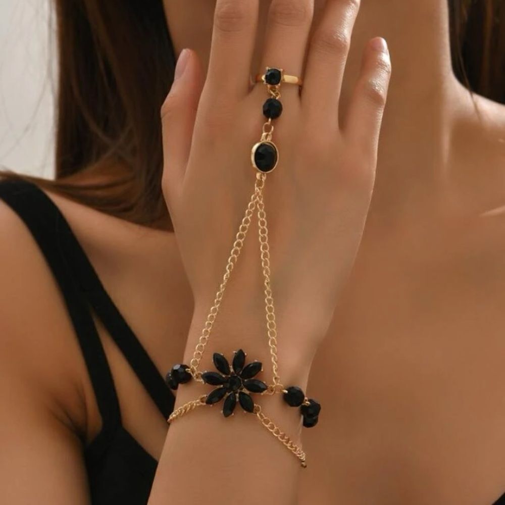 3for$20 NEW Flower Decor Mittens Bracelet